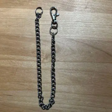 실버 체인 목걸이