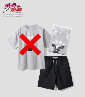 graniph 죠죠 이기 하프 팬츠 M