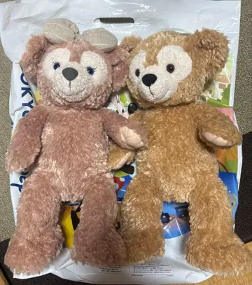 [ 더피 & 셰리메이 ] 봉제 인형 세트 S 사이즈