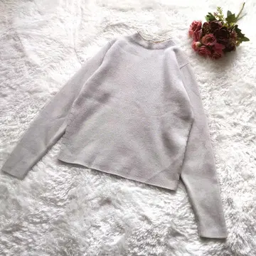 Ballsey 울 펄 릴리 빌드넥 풀오버