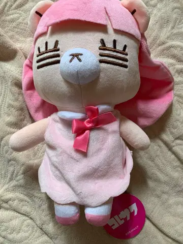 코레사와 레코짱 BIG 봉제 인형 핑크