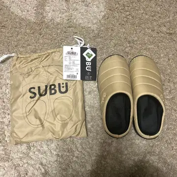 SUBU 베이지 슬립온 수납 봉투 포함 스브 베이지 사이즈 1