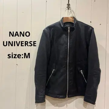 나노 유니버스 NANO UNIVERSE 싱글 라이더스 가죽 양가죽