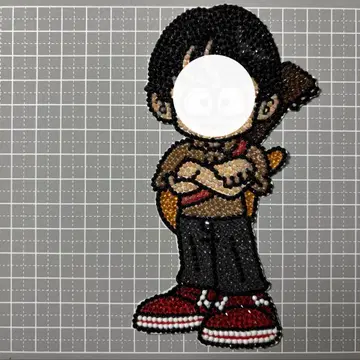 데코 부채 부채 데코 데코 부품