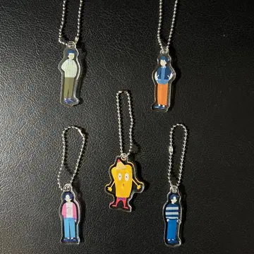 마카로니 연필 아크릴 키링 1