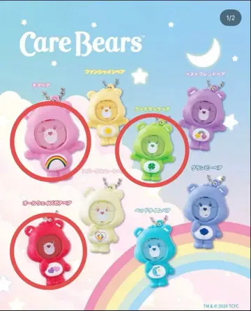 케어베어 사진 프레임 마스코트