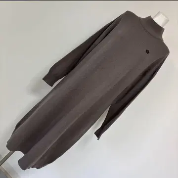 MARY QUANT 마리콴트 롱 니트 원피스 그레이