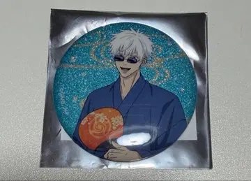 주술회전 신작 유카타ver. 트레이딩 글리터 캔뱃지 고죠 사토루