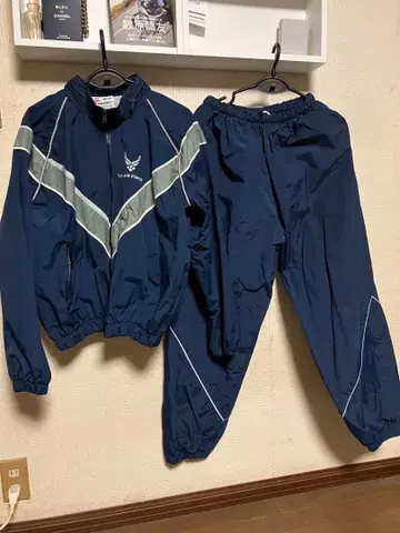 U.S. AIR FORCE 나일론 자켓 팬츠 세트