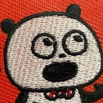 [ 새상품 ] 니시무라 유우지 스튜디오 UG 고키겡판다 자수 캔뱃지