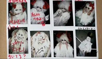 V계 혼모노마카 폴라로이드 화이트 칠 비주얼계 비주얼계 HONMONO