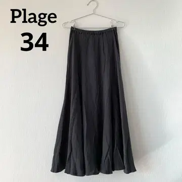 Plage Washable Fibril 롱 스커트 34