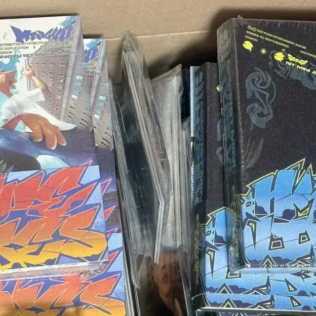 에스쿱스민규 씨엑스엠 CXM 세븐틴 유닛 개봉 앨범