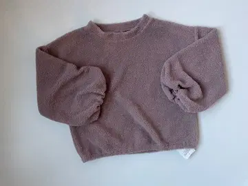 새상품 VIS 볼륨 슬리브 크롭 스웨터