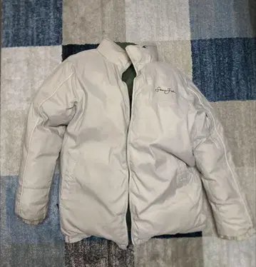 sean john 리버서블 다운 자켓