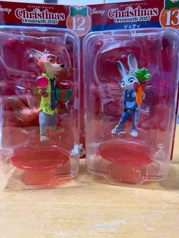 Disney 크리스마스 오너먼트 2025 닉과 주디