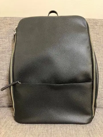 케유카 인조 가죽 풀 오픈 백팩 M