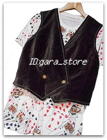 개성적인! 2버튼 얕은 벨로아 벨벳 느낌 브라운 베스트