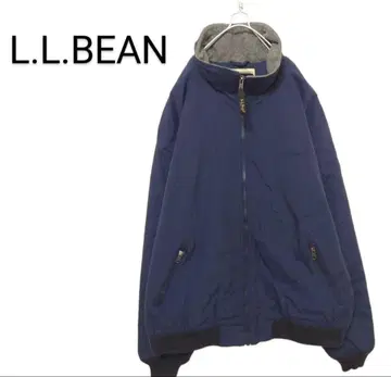 [ L.L.Bean ] 원포인트 로고 자수 웜업 자켓