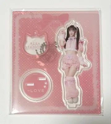 =LOVE 이코러브 오토시마 리사 고양이 아크릴 스탠드 미개봉