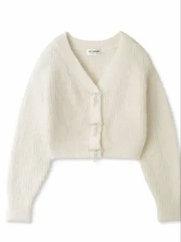 LILY BROWN 비쥬 리본 니트 가디건