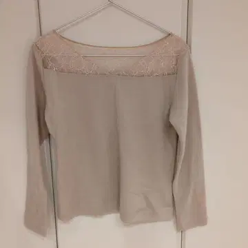 라토타리테 레이스 절개 2way 니트