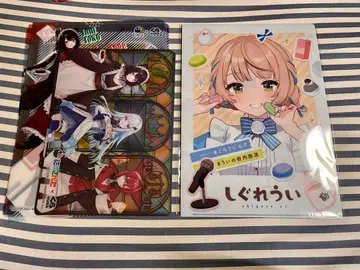 Vtuber 클리어 파일 책받침 클리어 파일 묶음 판매