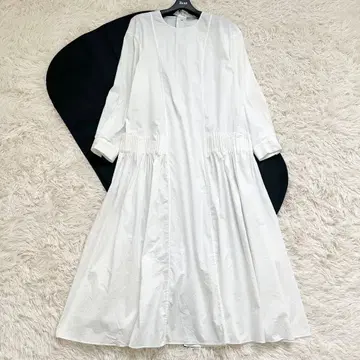 2023 띠어리 럭스 HATCH SIGRID 셔츠 원피스 화이트 M