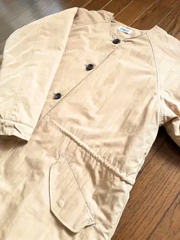 OMNES 롱 코트 FREE 베이지