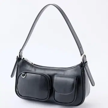 NICE CLUAP 로고 포켓 부착 호보 백