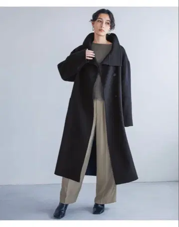 casheep 스탠드 롱 코트 A part by 아파트바이