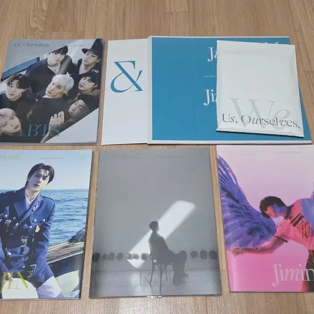 방탄소년단 포토북 (단체, 진, RM, 지민)