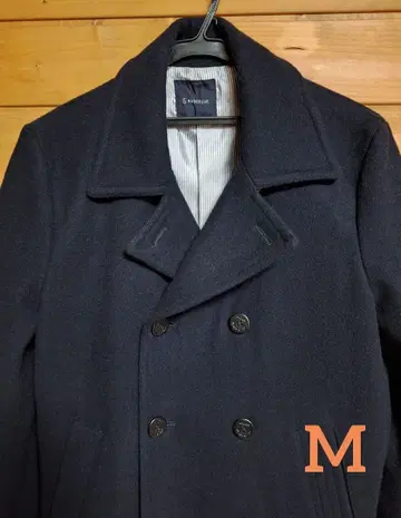 [ RAGEBLUE ] 피 코트 네이비 M 사이즈