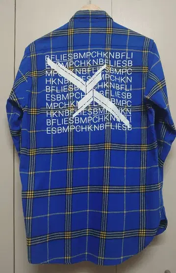 BUMP BFLY 긴팔 셔츠 파랑