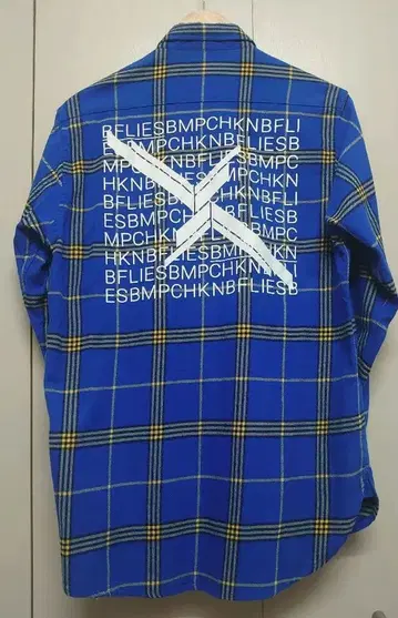 BUMP BFLY 긴팔 셔츠 파랑