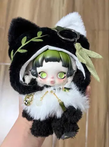 POPMART 스컬팬더 Skullpanda 봉제 인형 옷 갈아입기 의류