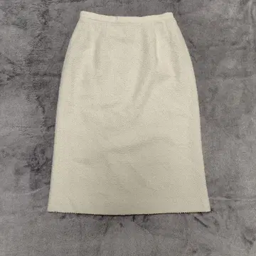 DANAPARIS 아이보리 타이트 스커트 트위드 38