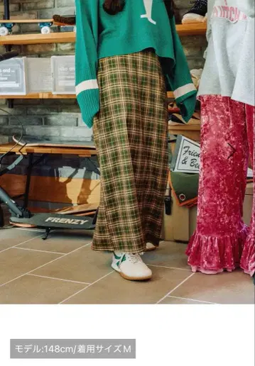 니코앤드 [Make stuff '25] 안톤 체크 스커트