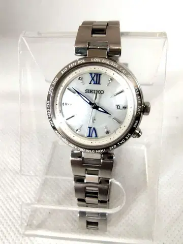 [ 전파 솔라, 새상품급 ] 세이코 루키아 월드 타임 럭키 패스포트