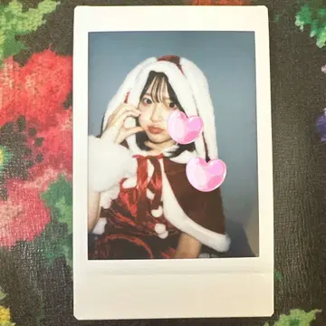 큐스트 사쿠라바 하루카 산타 코스튬 폴라로이드