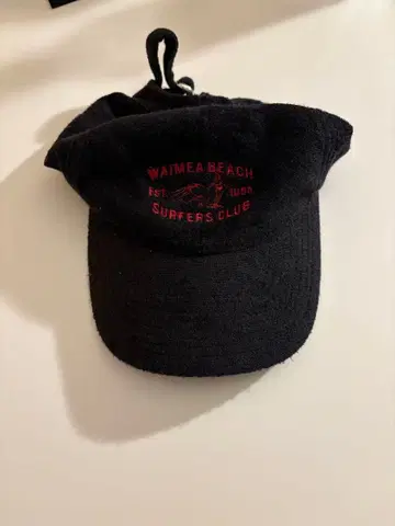 WAIMEA BEACH 서핑 캡 블랙
