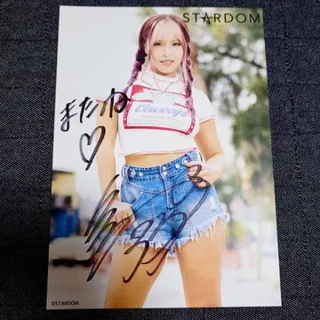 스타덤 AEW 시라카와 미나 포트레이트