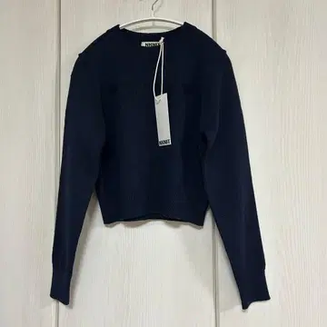 nknit 네이비 하트 니트