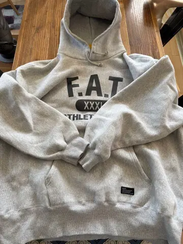 F.A.T 후드티 그레이 JUMBO