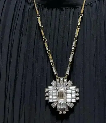 하자 J.CREW 제이크루 빈티지 비즈 목걸이