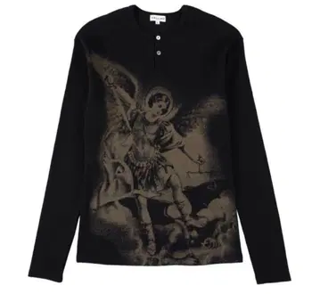 블랙 최저가 vallad 써멀 V.HENRY NECK L/S