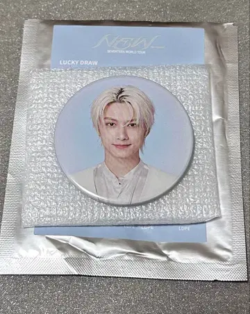 SEVENTEEN WORLD TOUR NEW_ 캔뱃지 준