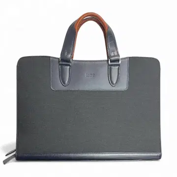 TAKEO KIKUCHI 비즈니스 백 브리프 케이스 가죽 x 나일론