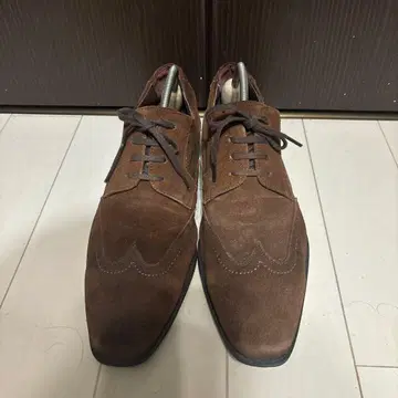 비즈니스 슈즈 브라운 스웨이드