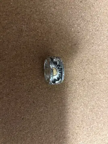 실버 선&이글 모티브 반지